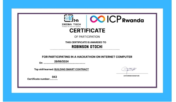 ICP Smart Contracts Certificate